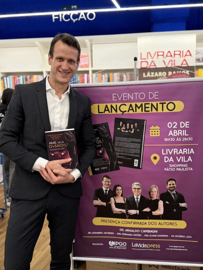 Lançamento do livro Ame Seus Ovários, Livraria da Vila