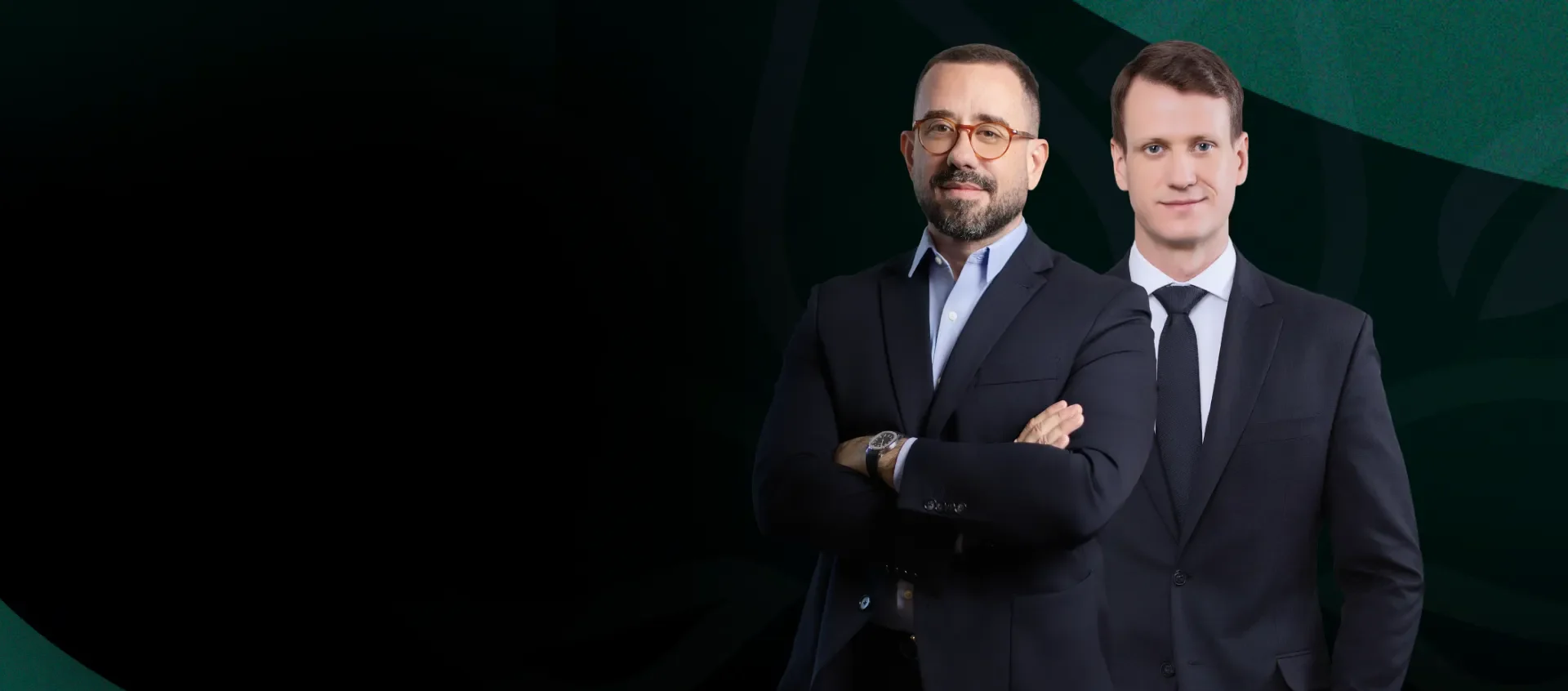 Dr. Diogo Viana e Dr. Leonardo Jacobsen, coordenadores da pós-graduação